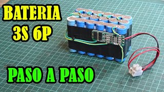 BATERIA DE LITIO 12V CON CELDAS 18650 - Todo lo que tienes que saber para fabricar la tuya -