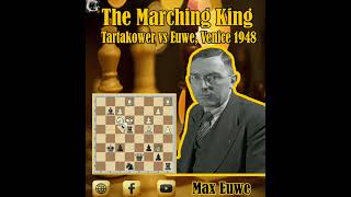 The Marching King / Savielly Tartakower vs Max Euwe, Venice 1948