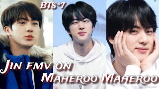 req vid💜Kim Seokjin fmv on Maheroo Maheroo|jin fmv Hindi mix|jin fmv bollywood love song|jin mv mix💜