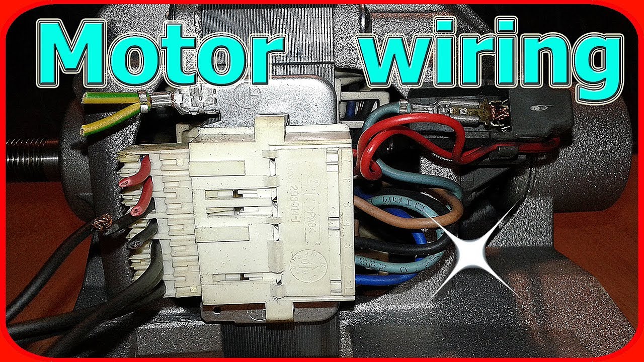 Wiring Washing Machine Motor For Project