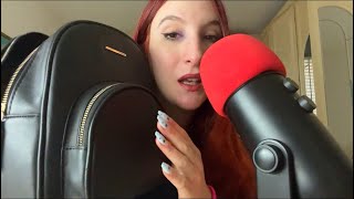 Asmr ita * What’s in my bag 👜 * OnlyRED ASMR