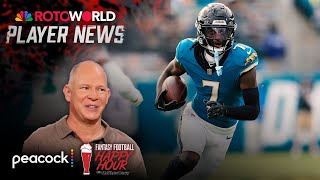 Jaguars' Brian Thomas Jr. firmly among elite fantasy WRs | Fantasy Football Happy Hour | NFL on NBC