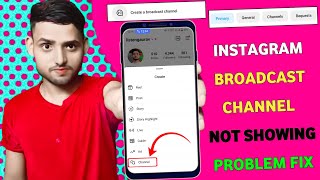 instagram broadcast channel not showing | instagram channel option not showing | broadcast channel