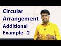 Circular Arrangement | Additional Example - 2 | TalentSprint