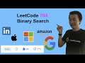 LeetCode 704. Binary Search - Interview Prep Ep 136