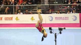 Kim BUI GER, Floor, Team Final, European Gymnastics Championships 2012