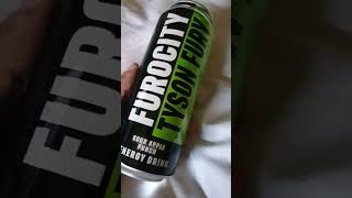 FUROCITY energy drink #shorts #tysonfury #tysonfuryfans #furycityenergydrink