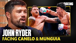 John Ryder Compares Fighting Canelo Alvarez & Jaime Munguia