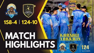 Karnali Yaks vs Kathmandu Gurkhas Match Highlights | Practice Match NPl 2024 in Mulpani Ground