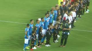 Napoli-Feyenoord 3-1  Ingresso in Campo Live HD dalla Curva B