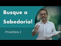 provérbios 2 busque a sabedoria