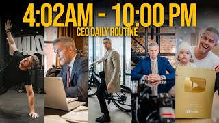 Daily Routine of a CEO - How I Structure my Day (Update)