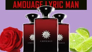 AMOUAGE LYRIC MAN FRAGRANCE REVIEW | SEXY ROSE/LIME SCENT