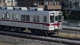 東武10030系【11643F＋11439F】南栗橋出場試運転東武日光線杉戸高野台駅通過