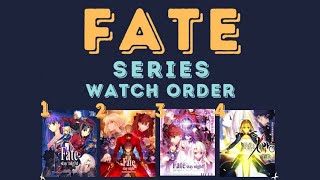 FATE SERIES WATCH ORDER MAIN TIMELINE IN ENGLISH WITH MULTI LANGUAGE SUBTITLES