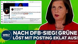 GÖRING-ECKARDT: EM-Tweet löst Eklat aus! \