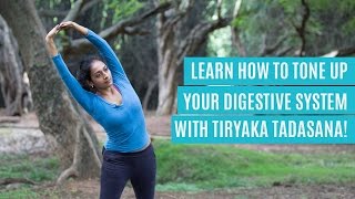 Why Tiryaka Tadasana is essential to tone up your digestive system? | Desk Yoga