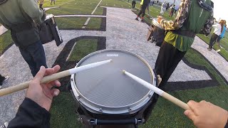 Pendleton Heights High School 2022 - LOST PARADISE FOUND - Center Snare Drum Cam - Cameron Heinz