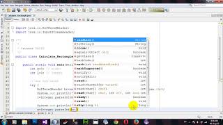 How to Calculate Rectangle Parameter in Java Netbeans