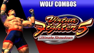 【VF5US】A Few Wolf Combos (w/ Inputs)