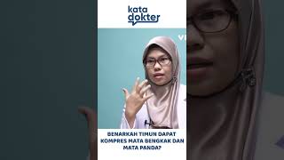 Benarkah Timun Dapat Kompres Mata Bengkak dan Mata Panda?