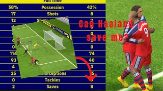 Thibaut Courtois saves everything.  Can Haaland score? efootball 2023 || Advance Control gameplay