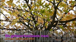 De gebeurtenissen van november \u0026 december 2019