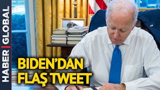 ABD Başkanı Biden'dan Dikkat Çeken Ukrayna Tweeti