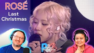 ROSÉ (BLACKPINK) "Last Christmas" (Live BBC1 Wham! Cover Performance Video) | Couples Reaction!