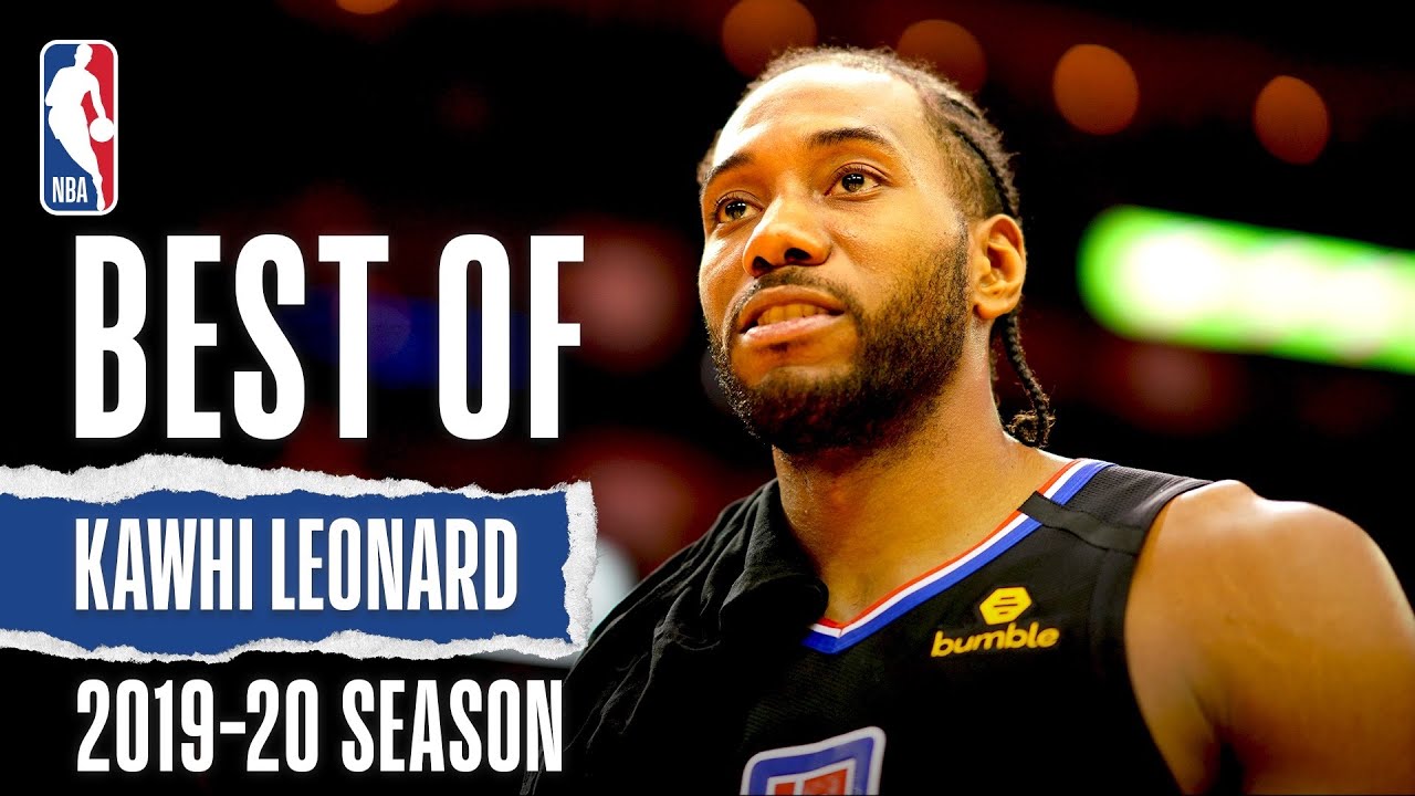 Best Of Kawhi Leonard | 2019-20 NBA Season - YouTube