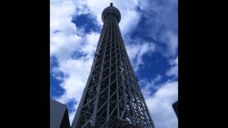 東京スカイツリー　　雲の流れ　　\