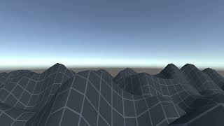 Infinite procedurally generated terrain