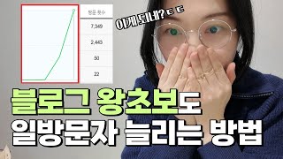 블로그 수익화를 위한 왕초보도 일방문자수 늘리는 글쓰기 (50명에서 5천명 만든 방법)