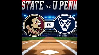 Florida State Seminoles vs UPENN BASEBALL (2025 COLLEGE SHOWDOWN!!)