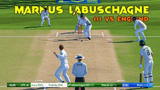 Marnus Labuschagne 111 Vs England - 4th Test - Recreation - Cricket 22