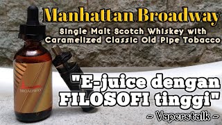 Manhattan Broadway - Single Malt Scotch Whiskey with Caramelized Classic Old Pipe Tobacco