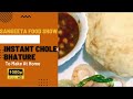 Instant chole bhature || Sangeeta Food Show || #chole #bhature #tasty #Food