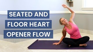 Yoga Flow - Floor Heart Opener Postures