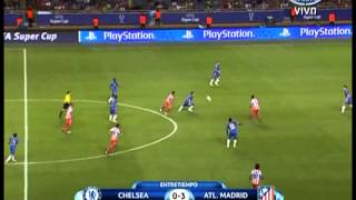 hat-trick Falcao 3 Chelsea 0