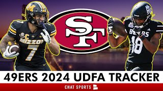 San Francisco 49ers UDFA Tracker:  List of UDFAs 49ers Signed After NFL Draft Ft