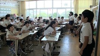 種子島の学校活動：榕城小学校・安納小学校5・6年生交流学習2017年