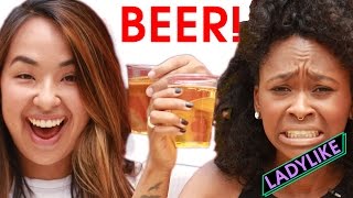 Women Learn How To Chug Beer • Ladylike