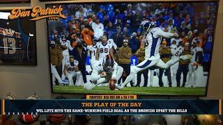 Play Of The Day: Will Lutz Hits Game-Winning Field Goal As The Broncos Upset The