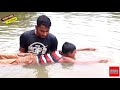 how to swim in pond river swiming pool পুকুরে সাঁতার শিখার সহজ পদ্ধতি usefull video