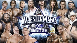 WWE Wrestlemania 25 Recap