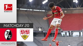 SC Freiburg - VfB Stuttgart 2-0 | Highlights | Matchday 20 – Bundesliga 2021/22