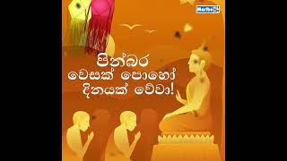 පින්බර වෙසක් පුන් පොහෝ දිනයක් වේවා !