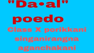 'Da.al'  poedoni gimin S.S.L.C porikkao sing.anirangna aganchakanirang.