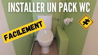 Installer FACILEMENT un Pack WC à poser