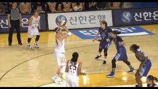 WKBL 2017 KB 스타즈 vs 삼성생명 - KB 스타즈 단결된 모습으로 득점!.20171106